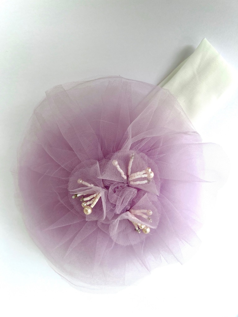 Lilac Tulle Headband
